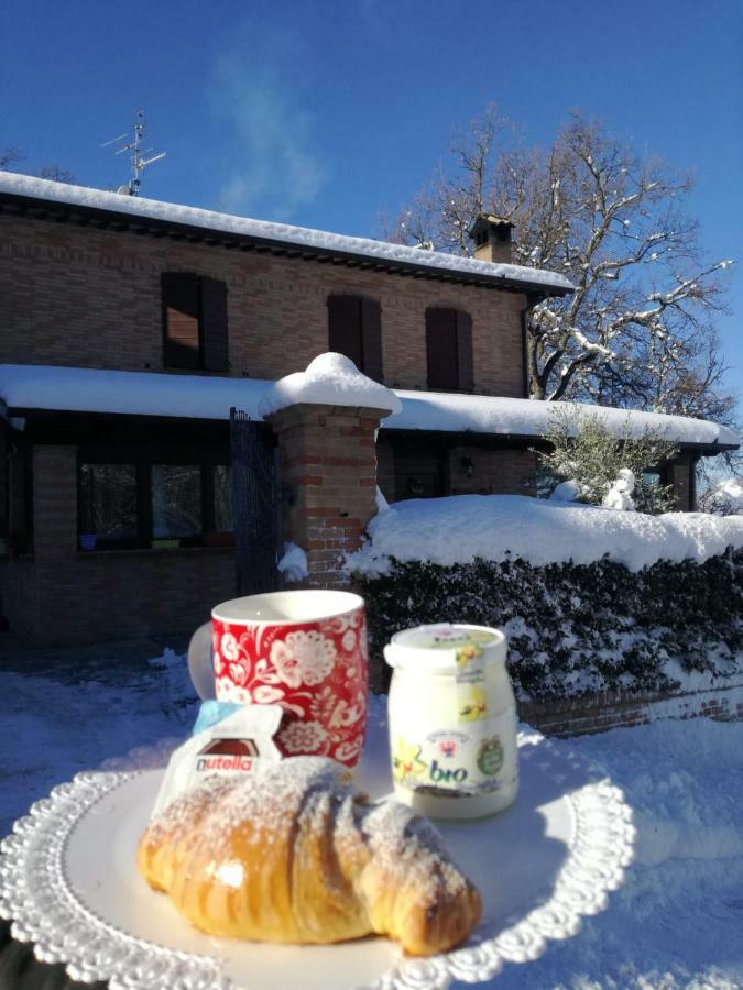 加梅里亚诺Il Castagneto住宿加早餐旅馆 外观 照片